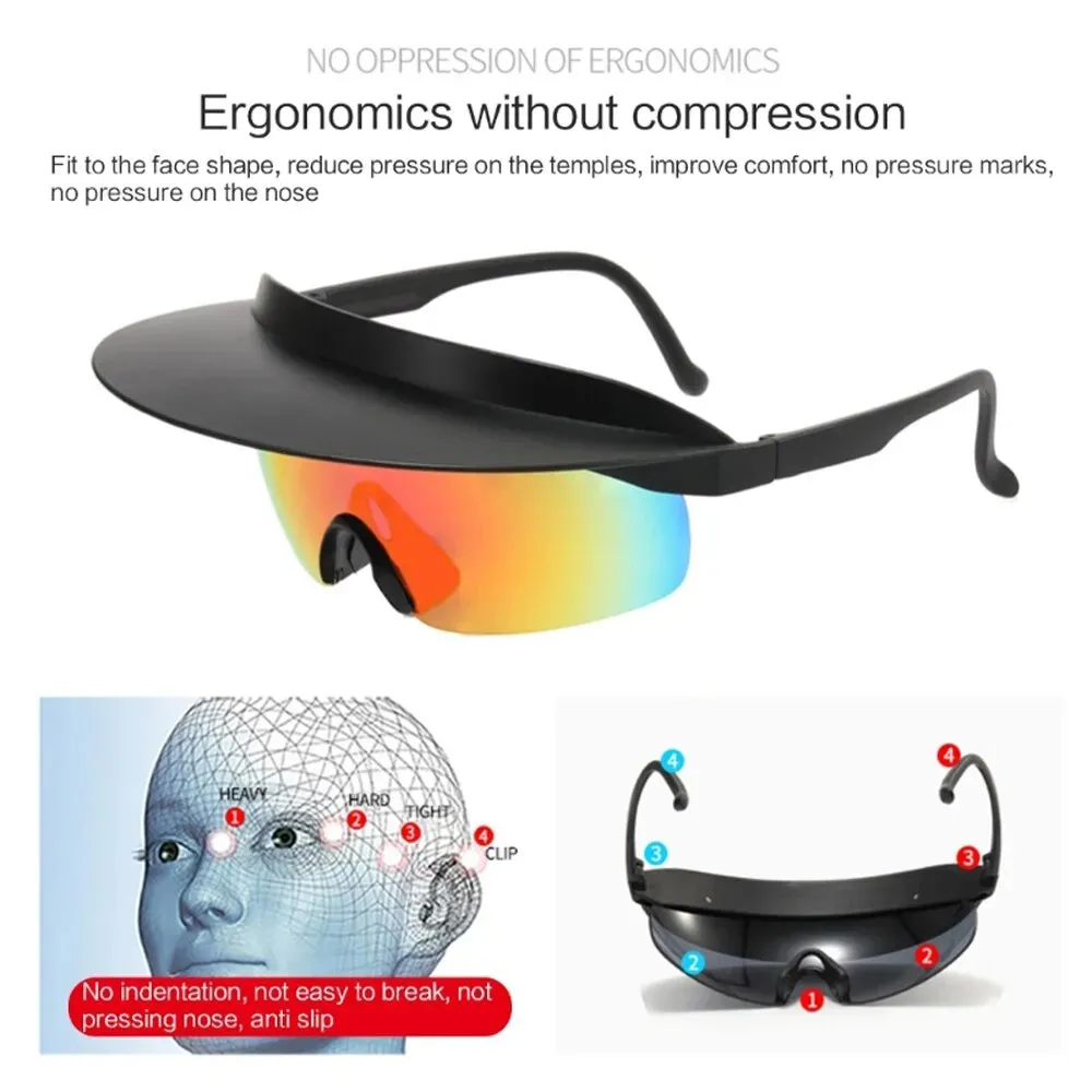 Sun-Proof UV400 Cycling Sunglasses Men Women 2023 Road Bike Glasses Male Female Bicycle Goggles MTB Sport Eyewear Lens Eye