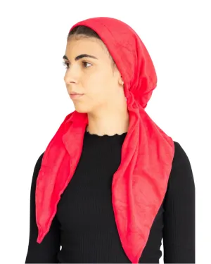 Terry Strawberry Adjustable Pre-Tied Bandanna