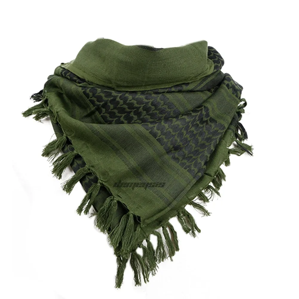 Thick Muslim Shemagh Tactical Desert Arab Scarves Men Women Winter Windy Military Windproof Hiking Scarf