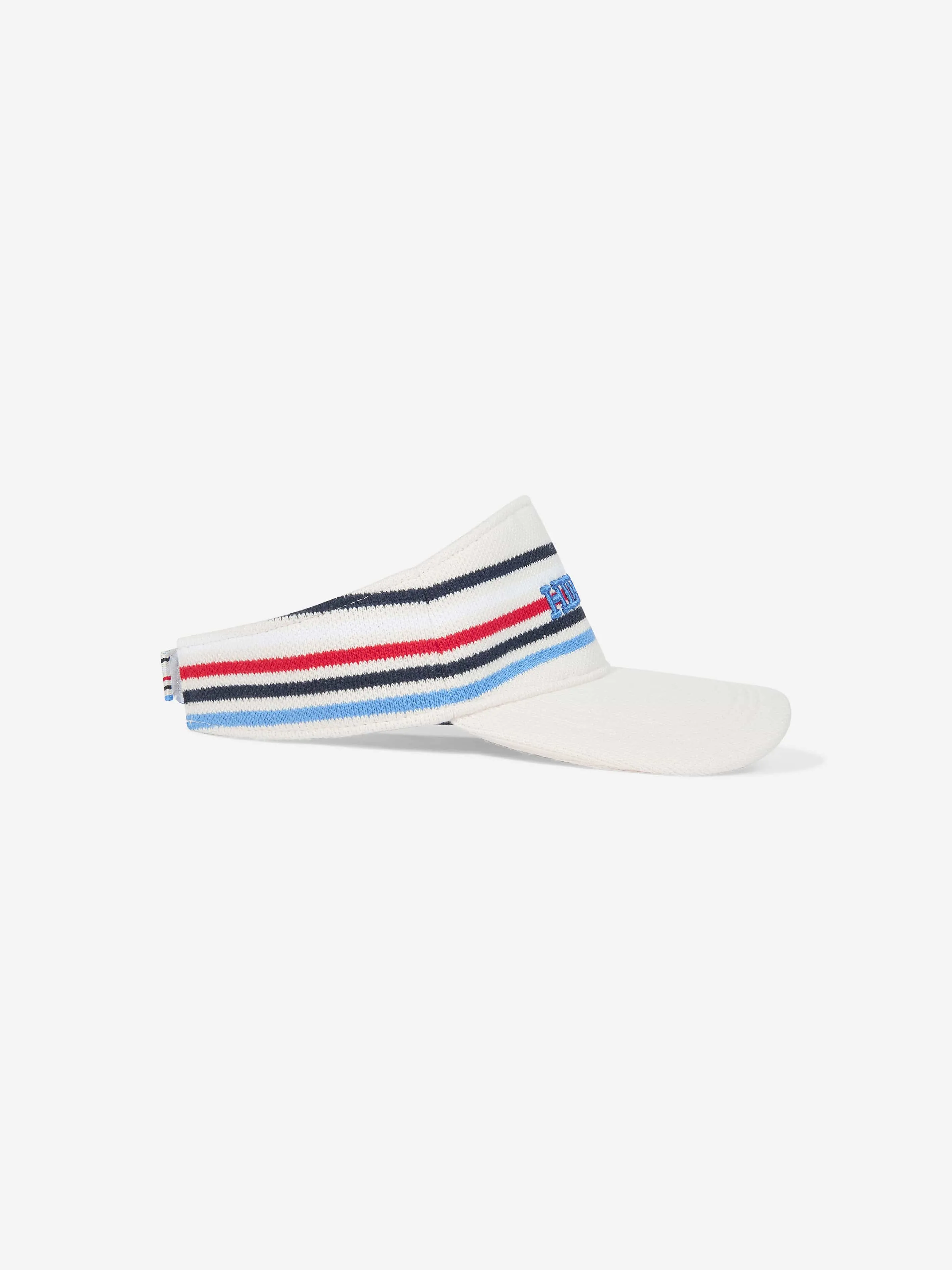 Tommy Hilfiger Kids Track Club Visor in White