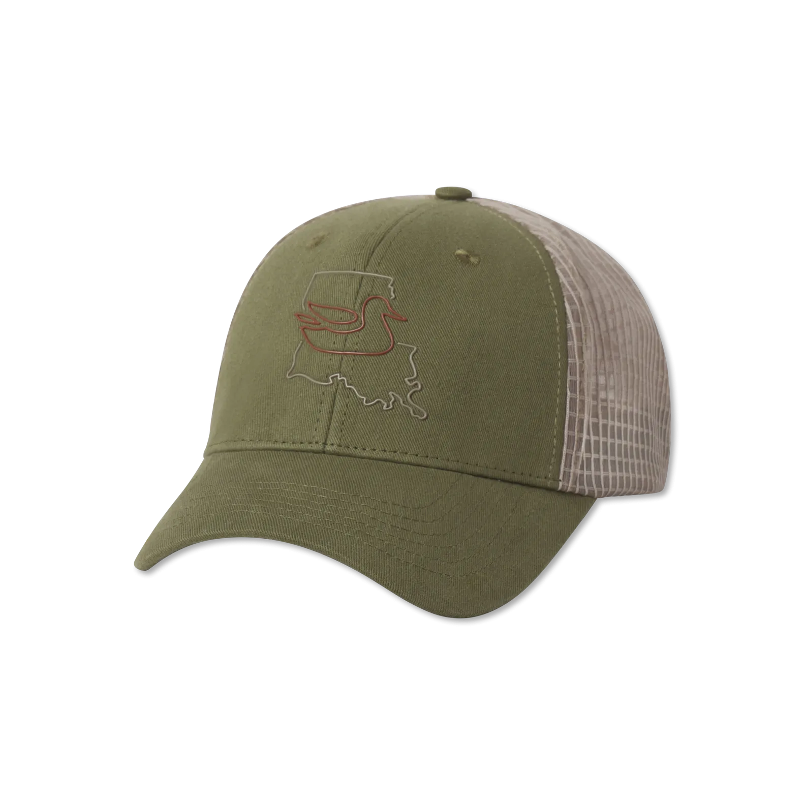 Trucker Hat - Original Outline - Louisiana