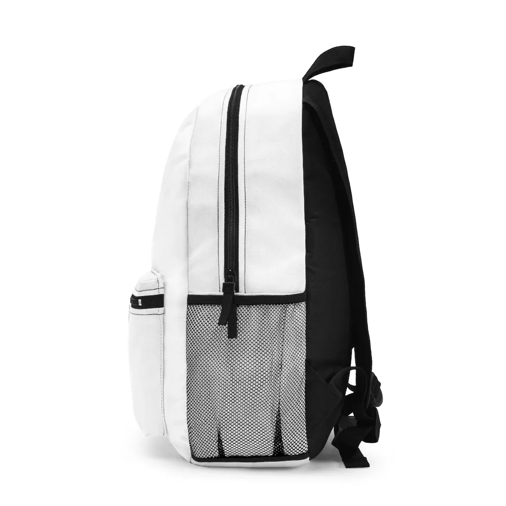 White Amara Backpack (Made in USA)