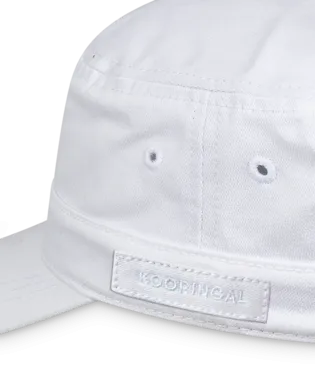 Womens Mao Cap Marley White