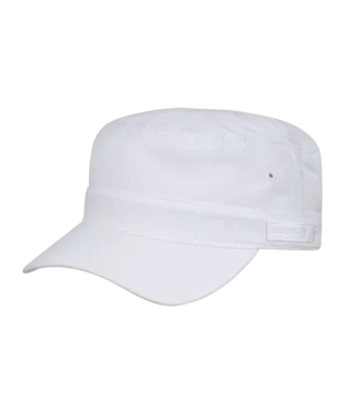 Womens Mao Cap Marley White