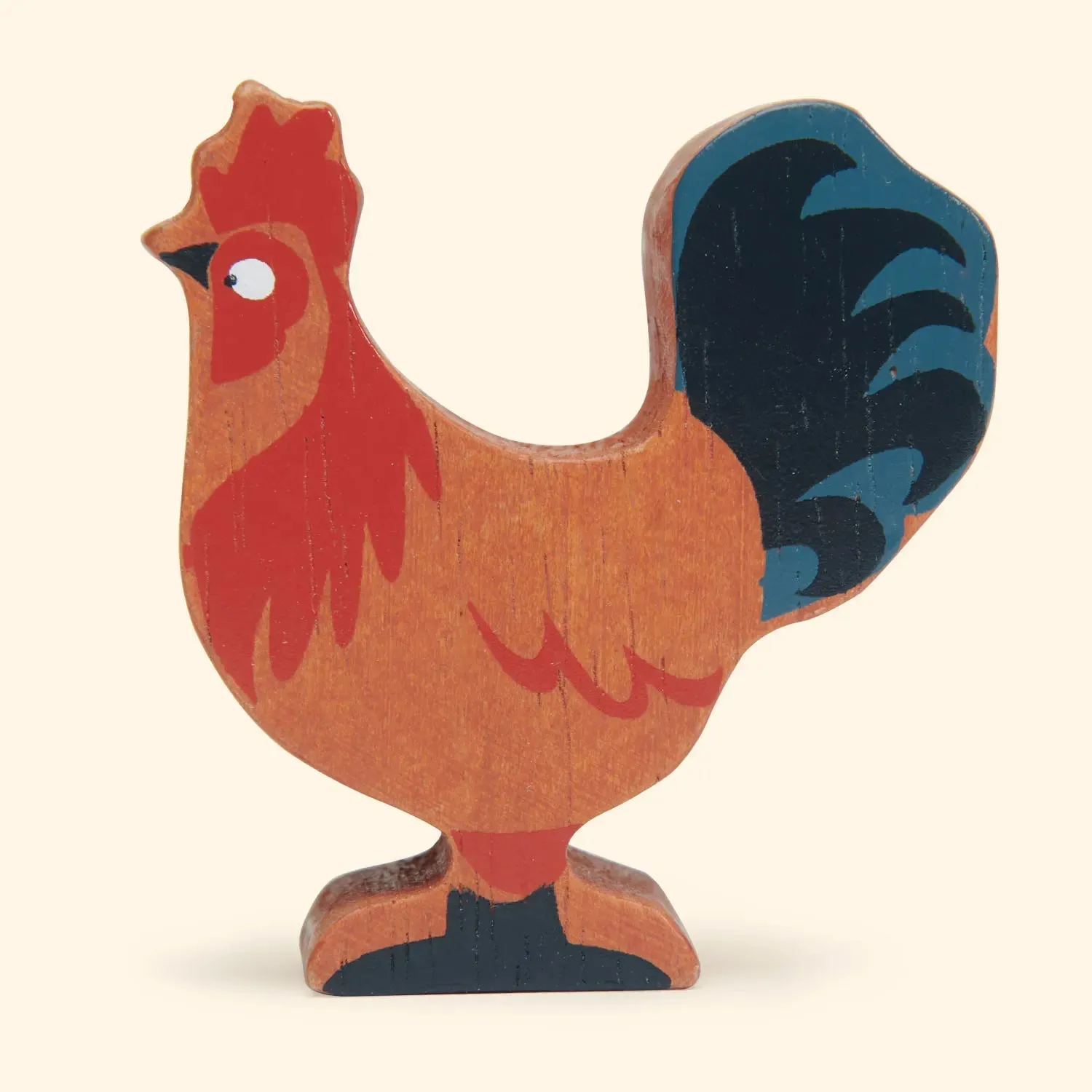 Wooden Farmyard Rooster